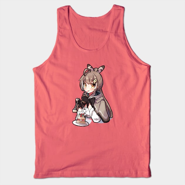 Nanashi Mumei Hololive Tank Top by Sorenmercier